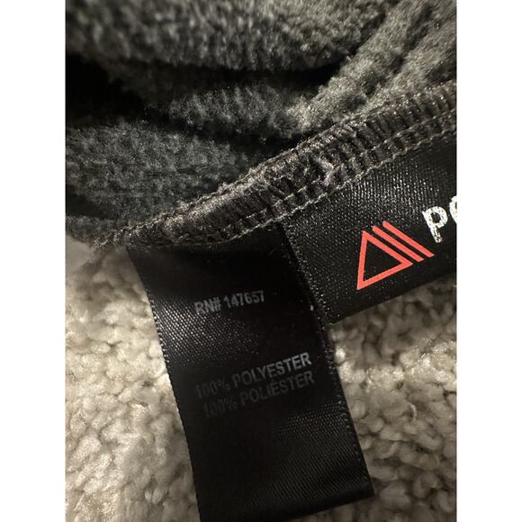 Fila Polartec Fleece Quarter Zip Pullover Gray Men’s Large - Picture 4 of 8